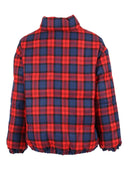 Fendi Jr Piumino Red Tartan