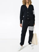 Thom Browne Sweatpants W/ Engineered 4 Bar In Loopback