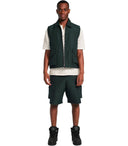 Daily Paper Benji Pine Green Monogram Cargo Bermuda Shorts