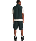 Daily Paper Benji Pine Green Monogram Cargo Bermuda Shorts