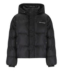 Daily Paper Epuffa Black Hooded Puffer Jacket