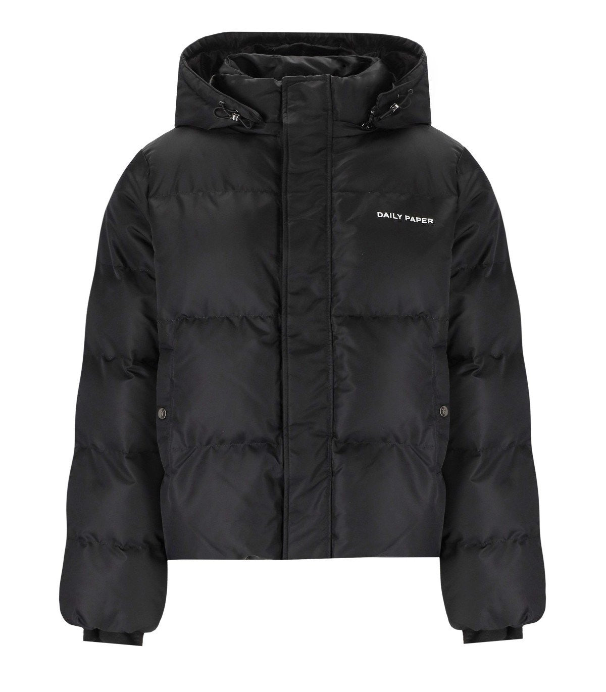 Daily shops paper black epuffa jacket