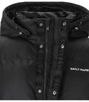 Daily Paper Epuffa Black Hooded Puffer Jacket