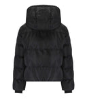 Daily Paper Epuffa Black Hooded Puffer Jacket