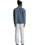 Daily Paper Rahul Shield Blue Overshirt