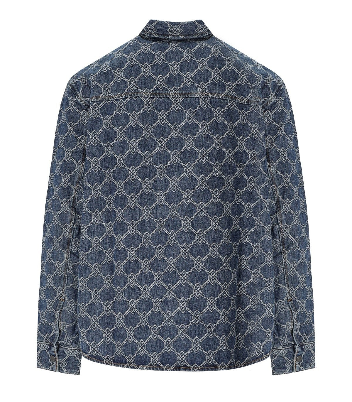 Daily Paper Rahul Shield Blue Overshirt