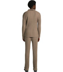 Daily Paper Rashiem Brown Long Sleeve Poloshirt