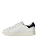 D.A.T.E. Base Calf White Blue Sneaker