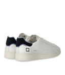 D.A.T.E. Base Calf White Blue Sneaker