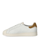 D.A.T.E. Base Calf White Brown Sneaker