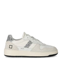 DATUM. Court 2.0 Nylon White Glitter Sneaker