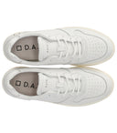 D.A.T.E. Court Calf White Men's Sneaker