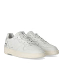 D.A.T.E. Court Calf White Men's Sneaker