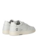 D.A.T.E. Court Calf White Men's Sneaker