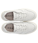 D.A.T.E. Court Calf White Women's Sneaker