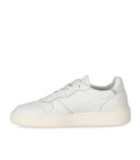 D.A.T.E. Court Calf White Women's Sneaker
