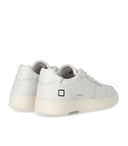 D.A.T.E. Court Calf White Women's Sneaker