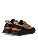 D.A.T.E. Fuga Method Beige Black Sneaker