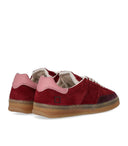 D.A.T.E. Sporty Colored Burgundy Sneaker