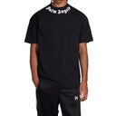 Camiseta de logotipo de algodón de Palm Angels