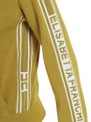 Elisabetta Franchi Maglia Gialla Con Logo
