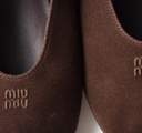 Miu Miu Ballerine Camoscio