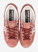 Golden Goose Super Star Waxed Suede Upper Heel And Spur Nappa Star