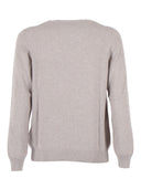 Sette Fili Cashmere Girocollo Spalla Francese 1 Slim 1 Filo
