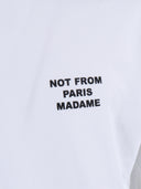 Dr�Le De Monsieur Optic White Bold Slogan T Shirt