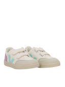 Veja Kids Small V 12 Leath Whi Multi Orchid