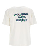 Dr�Le De Monsieur Off White Vine Embroidered Slogan T Shirt