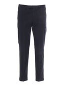Pt01 Pantalone Master, 플랫 프론트, 대각선 포켓, 플랩 백 포켓, 마감 처리