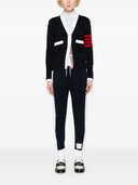 Thom Browne Sweatpants W/ Engineered 4 Bar In Color Blocked Solid Classic Loopback Jersey