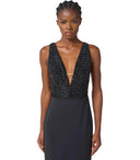 Elisabetta Franchi Red Carpet Black Dress