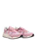 Premiata Weiße Turnschuhe Mased Pink