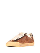 Golden Goose Super Star Suede Upper Nylon Tongue Leather Star And Heel
