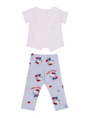 Monnalisa Maxi Tee E Leggings Jerse