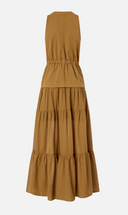 Pinko Casarsa Abito Voile E Gabardin