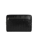 Bottega Veneta Intrecciato Zippered Laptop Case Bag