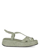 La Rose Maui Platform Wooden Sandal