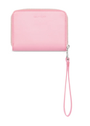 Courrèges Portefeuille Cuir Zippé Compact
