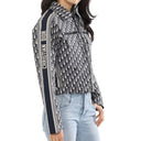 Chaqueta de logotipo recortada de Dior Alpes