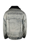 Veste en jean Balmain