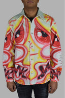 Heron Preston Multicolored Denim Jacket
