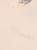 Robe Moncler bébé rose clair
