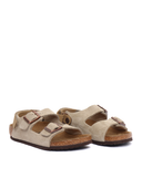 Birkenstock Kids Milano Hl Kids Taupe, Suede Leather, S