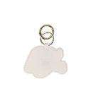 Ganni Puppy Brown Keychain