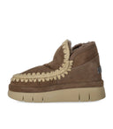 Mou Bounce Welt Wildleder-Sneaker in Elefantengrau