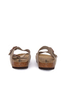 Birkenstock Arizona Taupe, Suede Leather, S