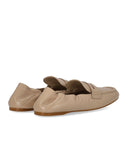 Guglielmo Rotta Satin Beige Sneaker